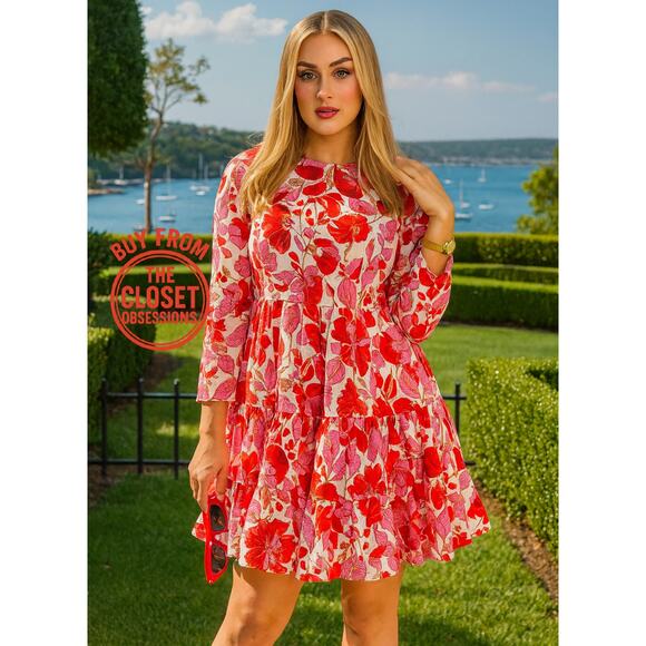 ZARA BLOGGER FAVE!!! Mini Dress with Ruffled Hem NWT LAST ONE!!! - Picture 1 of 16